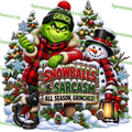 Snowballs & Sarcasm All Season Grinches – Mr. Grinch PNG